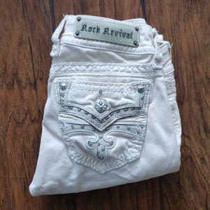 Size 28 White Rock Revival jeans